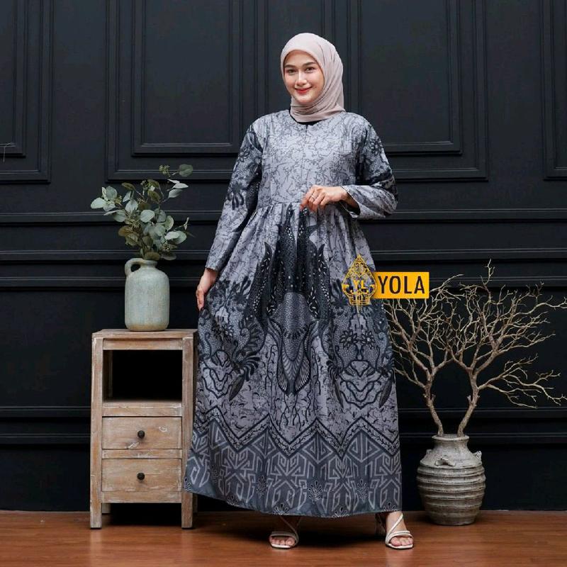 Baju Lebaran 2025 Couple Ayah Dan Ibu Sarimbit Warna Burgundy Terbaru Set Kemeja Dan Gamis Batik Syar'i Elegan Mewah Pasangan Dewasa  Motif Cantik 6