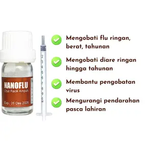 NANOFLU untuk kucing flu diare dan kebutuhan khusus lain