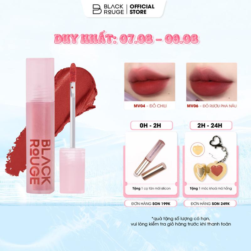 Son Kem Black Rouge Muddish Cushion Velvet