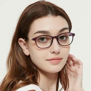 Rectangular Small Frame Anti-blue Light Presbyopia Reading Glasses for Middle-aged and Elderly People Graded Glasses for Farsighted