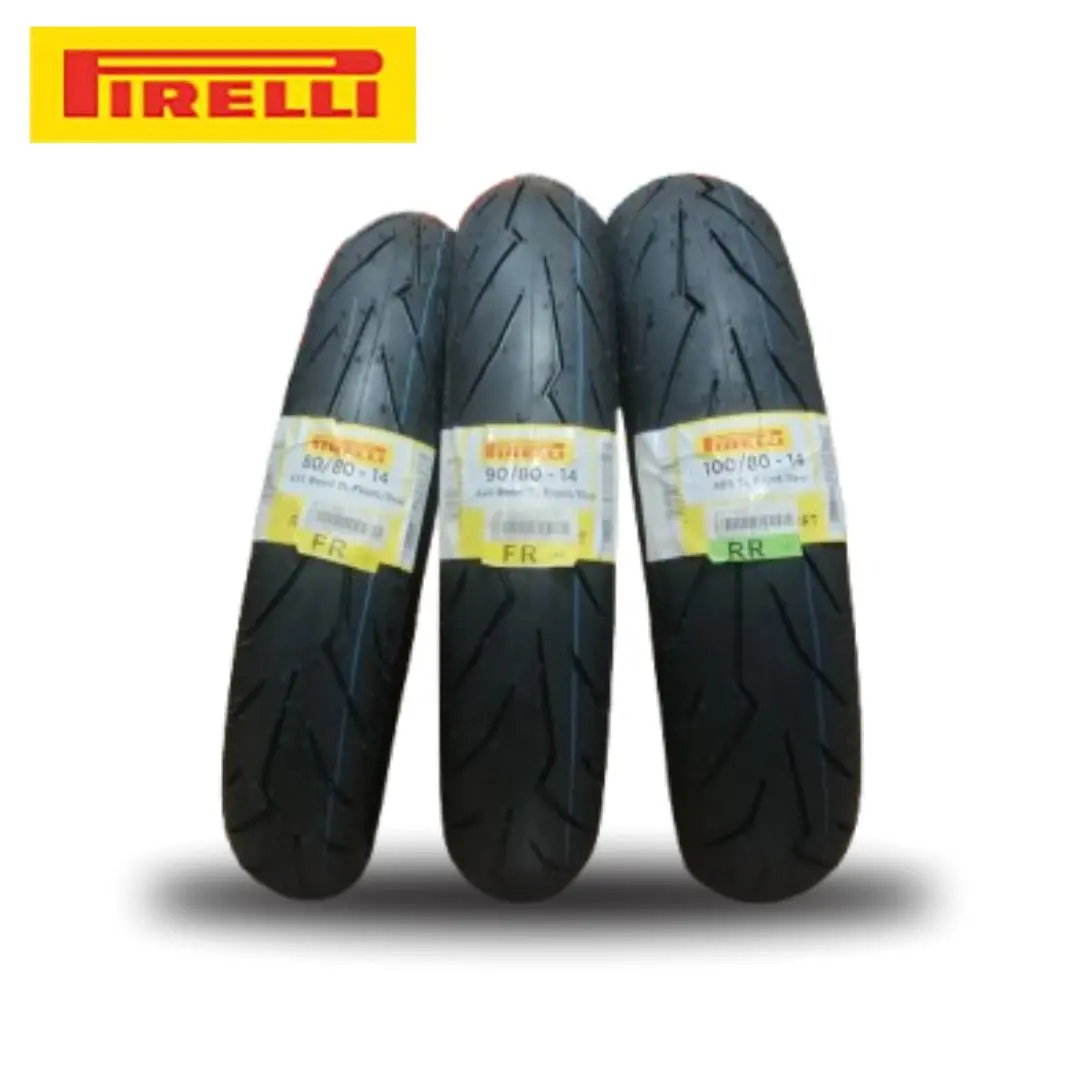 BAN PIRELLI DIABLO ROSSO SPORT RING 14 80/80 90/80 100/80 80/90 90/90 TUBLES BAN MOTOR MIO, BEAT, VARIO,SCOOPY Motorcycle