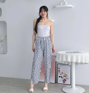 VIN - Celana Bella Kulot Panjang Wanita Rayon Premium Karet Nyaman