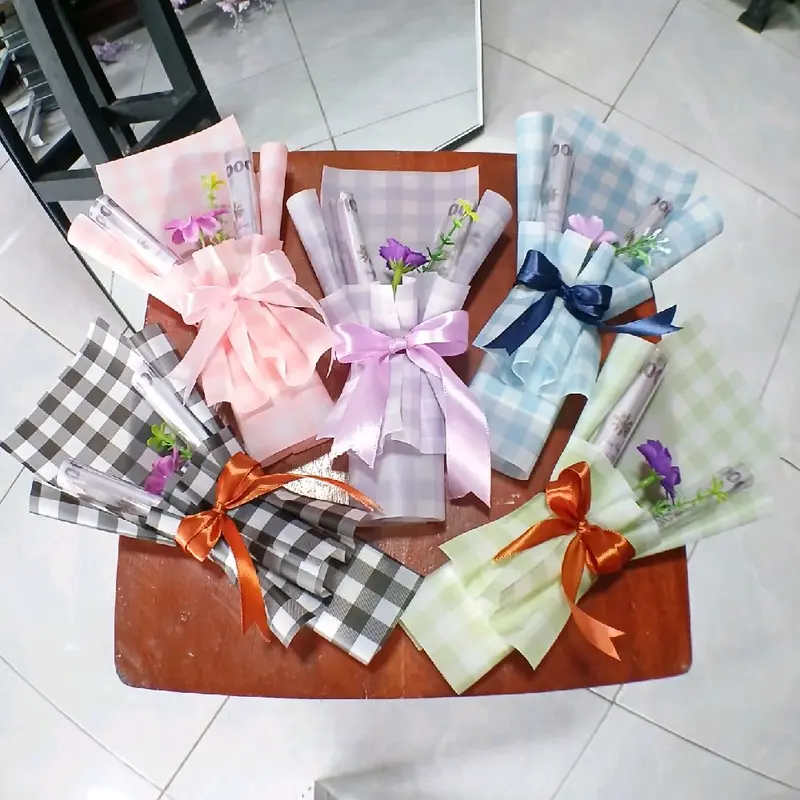 Buket Mini Kosongan Uang/Buket Lebaran/panjang -+18cm/100% Realpict foto sendiri/Langsung Kirim 1
