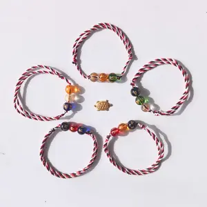 Gelang Tridatu Weton Free Kura-kura Pasaran Jawa Gelang 3 warna Batu tibet