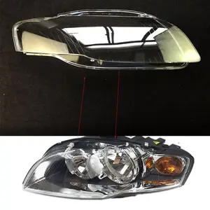 For audi A4 B7 2006-2007 lens Front headlights headlights glass mask