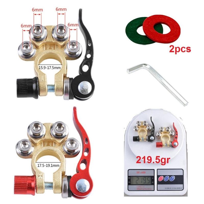 Product Introduction of Terminal Kepala Aki Klem Aki Quick Release Klem Accu Mobil 1 pasang 4