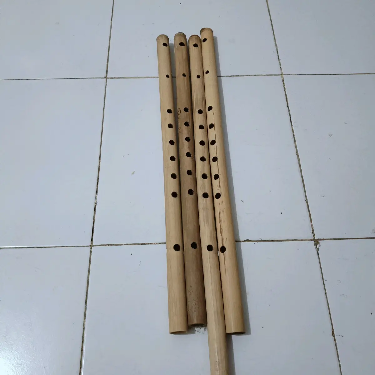 Seruling Batak Toba Polos Kunci Es dari Bambu Tolor Khusus