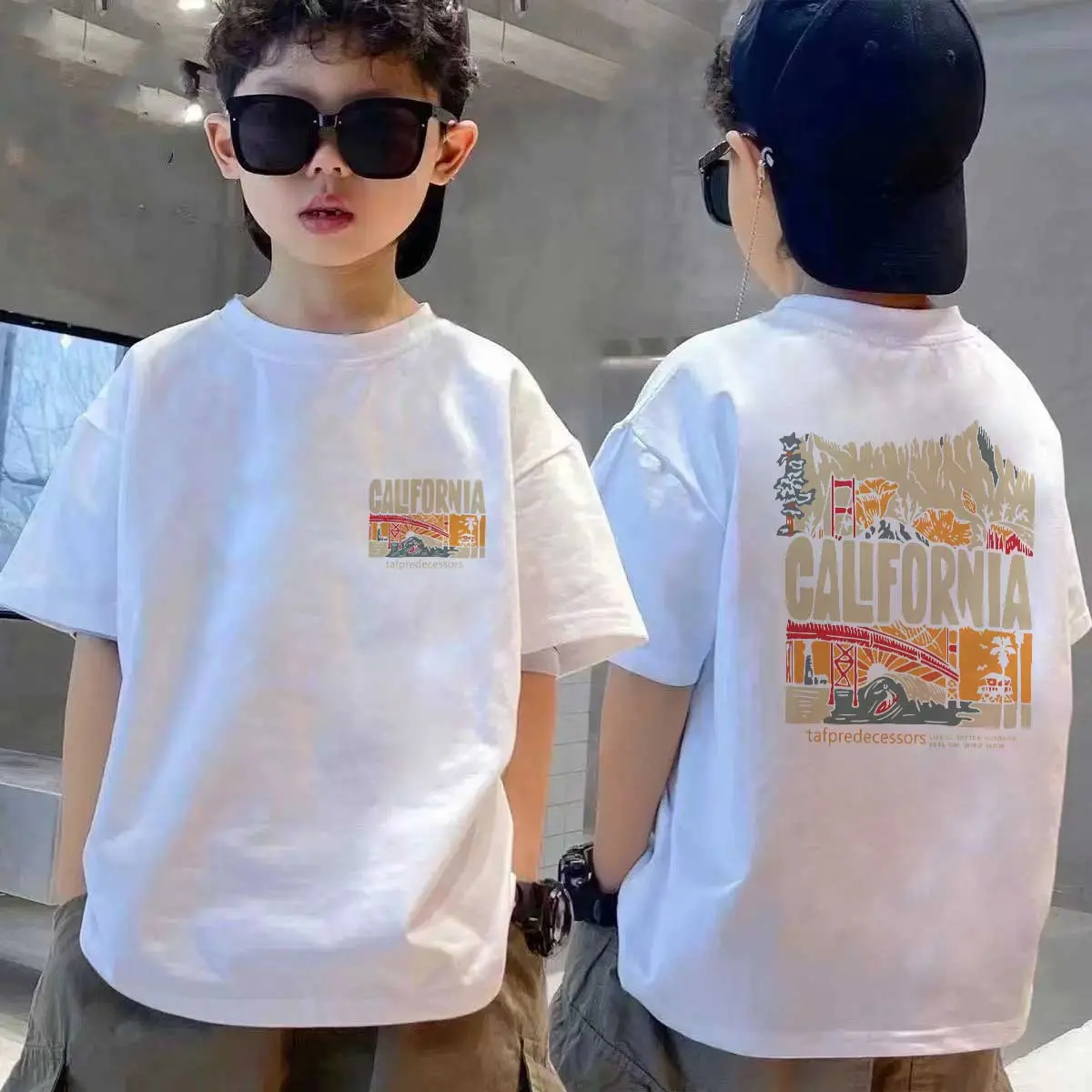 Kaos Anak NASA IDOL Laki-laki dan Perempuan Bahan Cotton Combed 6 - 13 Thn K033