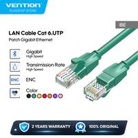 Gambar Vention Cable LAN RJ45 Cat 6.UTP Patch Gigabit Ethernet 1M 2M 3M 5M - IBE - BLACK, 2M dari Vention By Andalan Kota Administrasi Jakarta Utara 3 Tokopedia