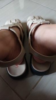 Product Review of Le Bianca ALY 21-0900 Sepatu Sendal Wanita Flat Sandal Army from H**a 1