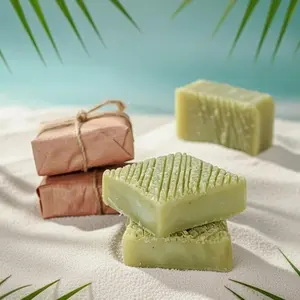 Natural Bath Soap Bar Sabun Mandi Alami Multipurpose 100% Pure Dengan Olive & Coconut Oil Bebas Paraben Dan Sulfate Untuk Mandi Cuci Tangan Wajah Dan Rambut