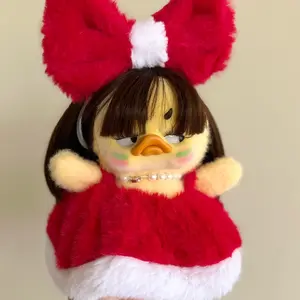 Upset Duck Santa Baby Outfit