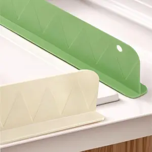 sliga Penghalang Cuaca Penghisap Terintegrasi untuk Wastafel Kamar Mandi & Dapur Anti Percikan Tahan Cipratan Bahan Silikon Berkualitas Tinggi 30x6,5x2cm