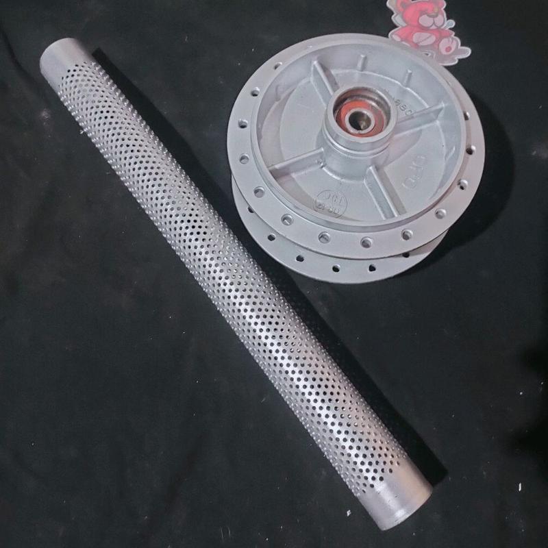 TERBARU SARINGAN KNALPOT MOTOR SARTENG SARFULL INLET 38MM PANJANG 40CM Motorcycle knalpot  saringan saringan  knalpot kapsul vario 3