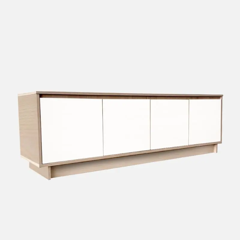 VHIVE Paisley 1.6m TV Cabinet - 160cm 4 Doors Chest TV Console Storage Sideboard