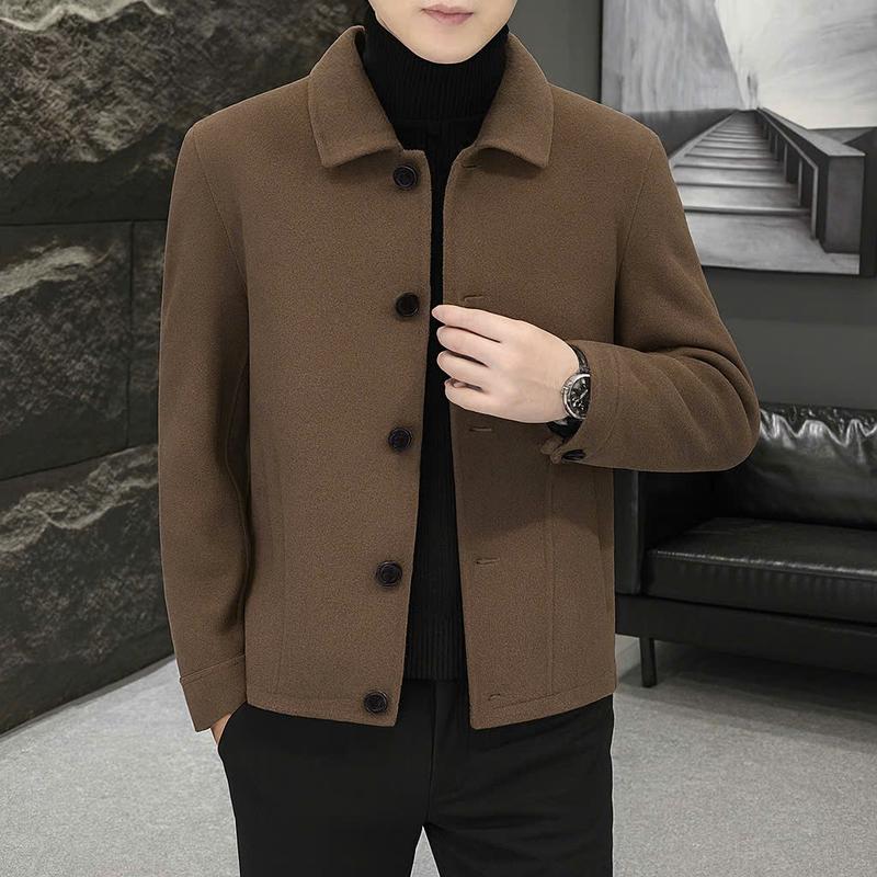  Áo Khoác Vest Nam Dáng Manto Form Chuẩn Chất Dạ Lông – Giữ Ấm Lịch Lãm Mặc Là Nghiện WIN 69 MANTO KHOÁC NHẸ NAM Menswear Jacket Có Túi Trong 5 Nút x3 