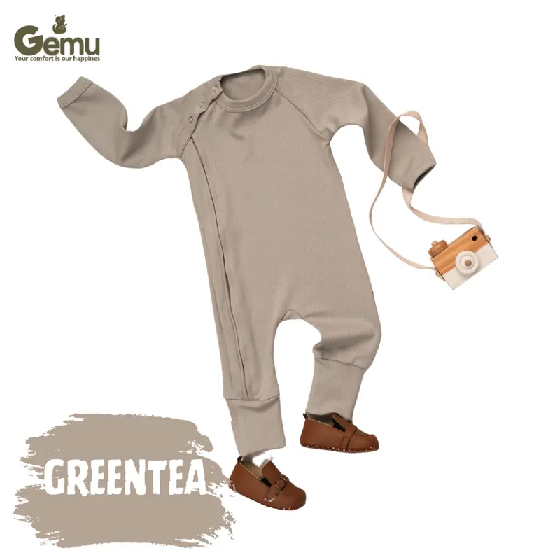 OROK.id Sleepsuit Bayi Anak Jumper Baby Lengan Panjang Baju Tidur Piyama Newborn Unisex bahan Katun Premium 2