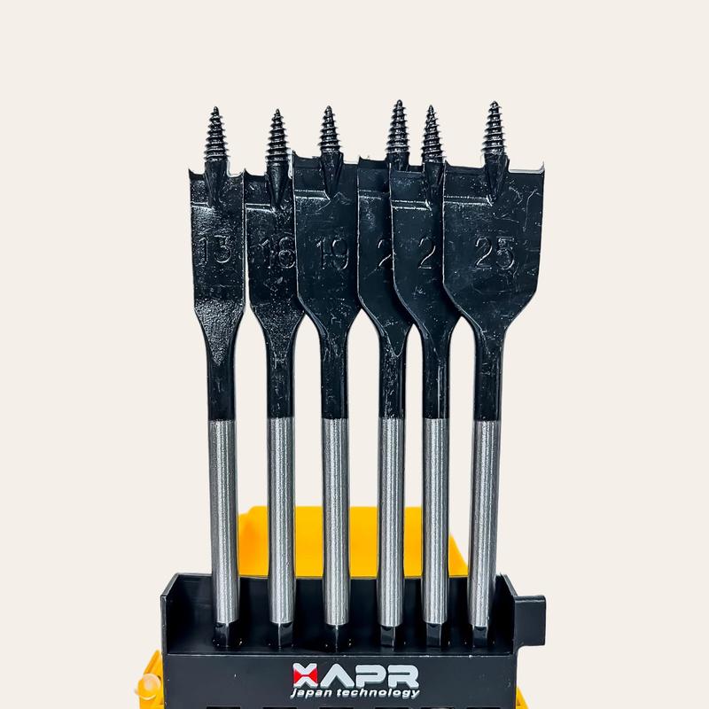APR MATA BOR KIPAS SPADE BIT SELF CUT TYPE AP113 FULLSET MATA BOR KAYU 13 16 19 20 22 25 MM 1