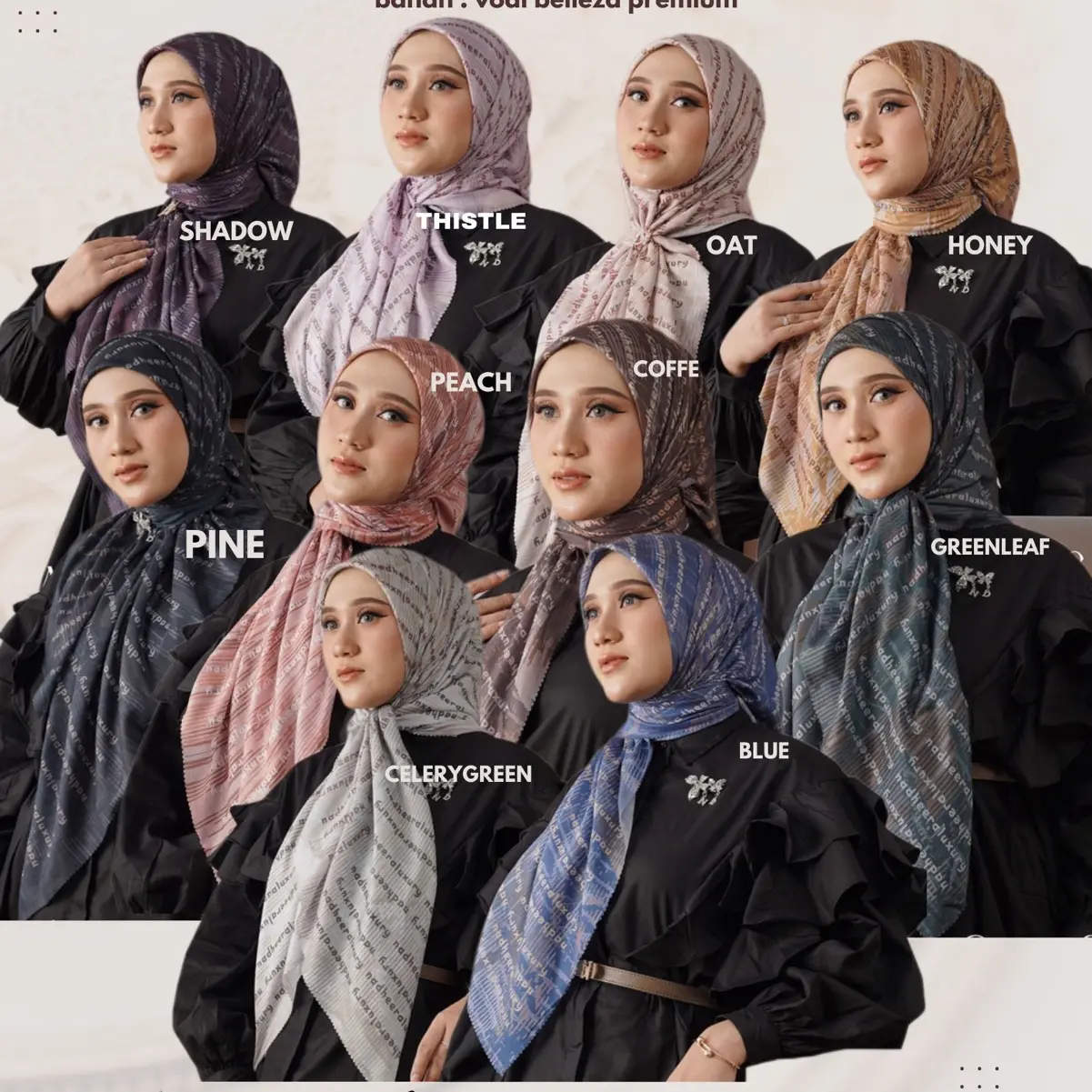 AISHWARA SCARF BY NADHEERA LUXURY