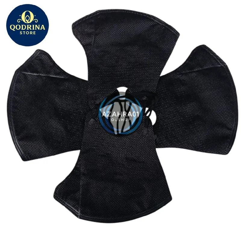 (50 pcs) masker DUCKBILL 3 ply Hitam Putih 6