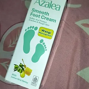 Azalea Smooth Foot Cream - Krim Zaitun & Honey untuk Kulit Kaki Kering Pecah - Melembabkan & Mengurangi Bau - 35gr