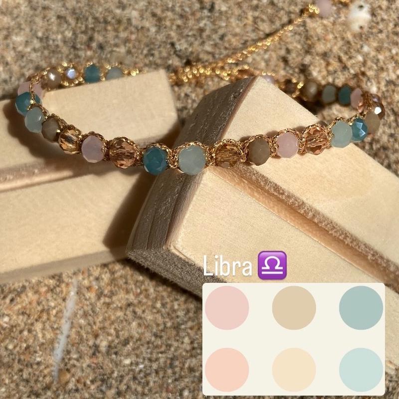 Zodiac Crystal Bracelet Libra Colors 4