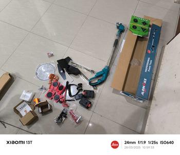 Product Review of NESO Mesin potong rumput 598V/398V/298V Mesin pemotong rumput Pemangkas Rumput Listrik dengan Baterai Li-ion Elektrik Cordless Lawn Mower Electric Grass Trimmer from T**k M**a M**a 0