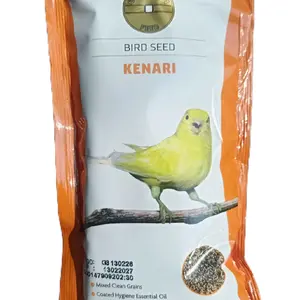 Golcoin Kenari BIRD FEED KEMASAN 250g anti stress dengan Biji Bersih dan Minyak Esensial Higiene