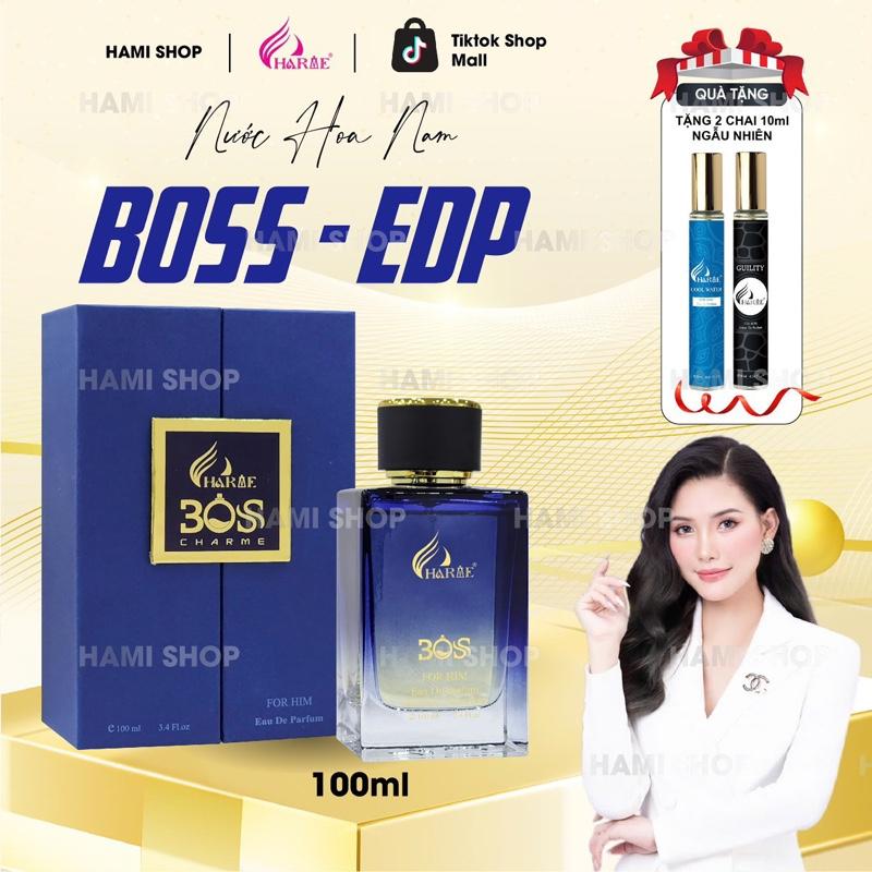 Nước hoa Nam BOS 100ML tặng 2c 10ml - Nước Hoa Nam Thơm Lâu - CHARME PERFUME