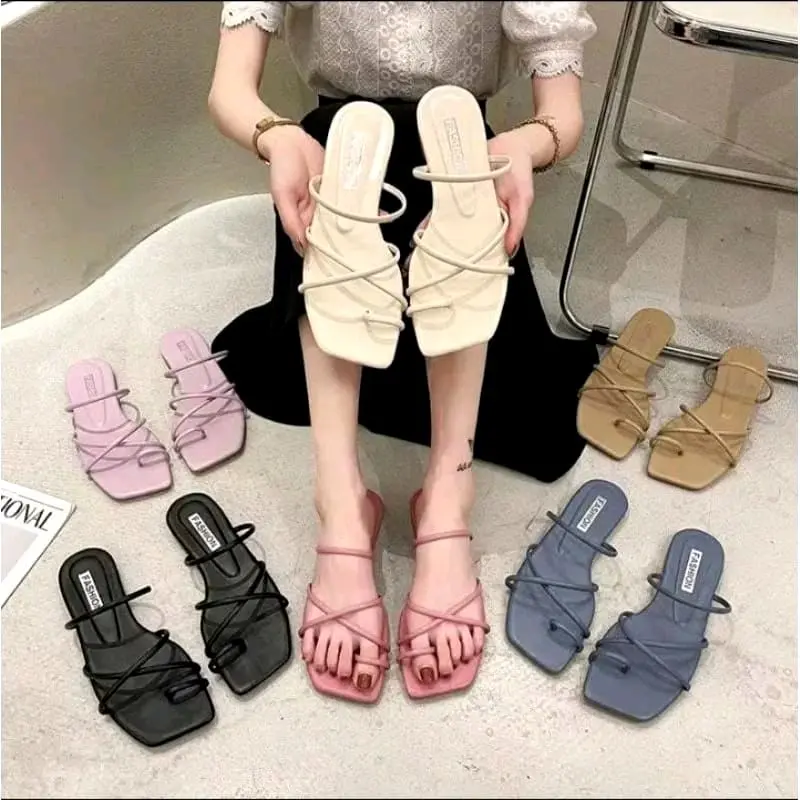 Sendal Teplek Wanita Strap Tali Model Lylia 1