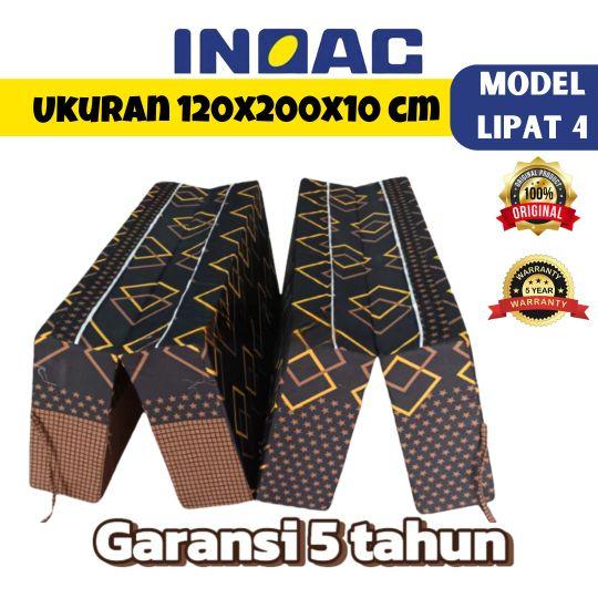 Product Introduction of Motif Random Ukuran 120x200x10cm Kasur Busa Lipat memakai busa D18 Inoac lengkap dengan cover praktis,higienis random anti kempes ergonomis matras busa anti bakteri matras yang bisa dilipat anti-alergi random mix Furniture anti-jamur 8