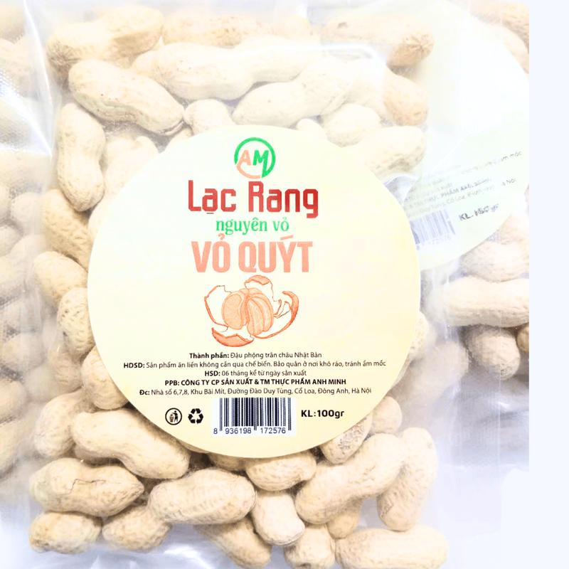 (Thơm ngon) Lạc rang nguyên vỏ nhiều vị chống cay đưa bia cực tốt. 0