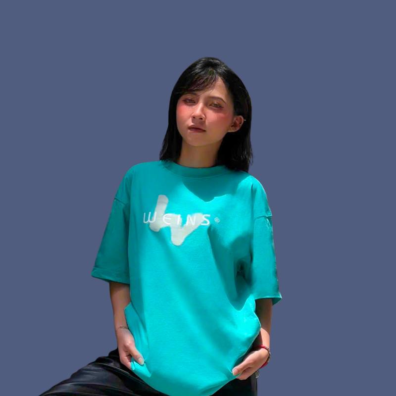 Áo thun WEINS, mẫu W Brand, áo thun form rộng, vải cotton compact extra co giãn 2 chiều thấm hút chất lượng cao cho nam, nữ Menswear