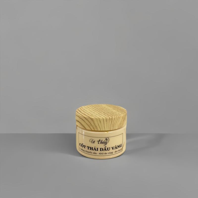 Út Thuý Kem CỐT Thái Dầu Vàng 100GR ( có tẩy )  - Làm Sáng Da Body, Giảm Sạm , Da Chai Lì