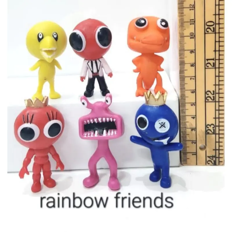 action figure roblox rainbow friend hiasan topper 4