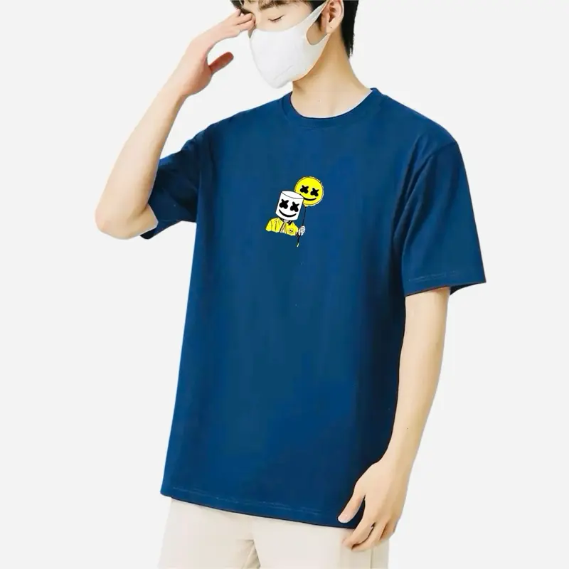 Atasan  PrintingT-shirt Kaos Unisex  |baju kaos oblong lengan pendek Pria Distro Polos Surfing Wanita Katun Combed Digital BALON Nyaman 5