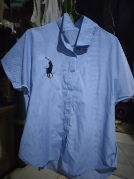 Product Review of KEMEJA SALUR POLOO BORDIR / KEMEJA WANITA CASUAL from s**s 0