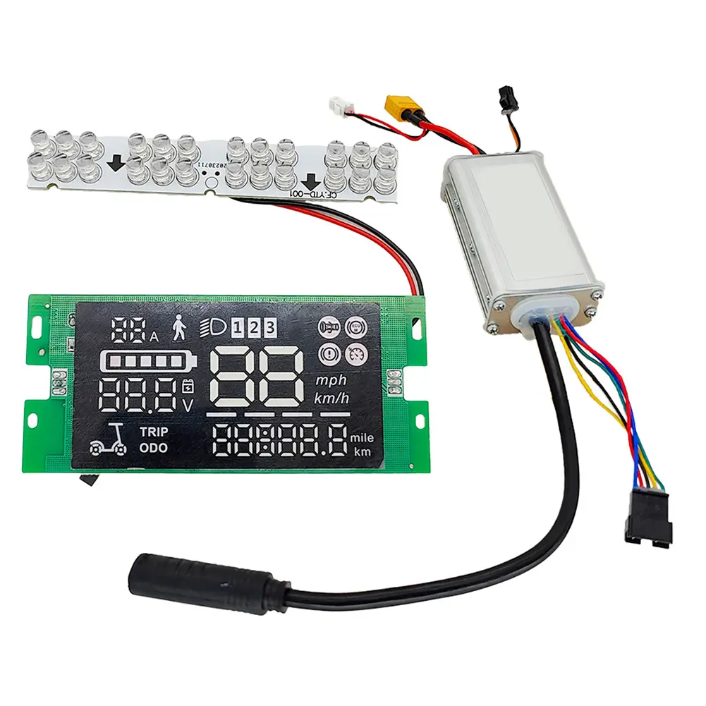Electric Scooter Meter Electric Scooter Accessories Scooter Maintenance Upgraded Version Wear-resistant Clear Instrument