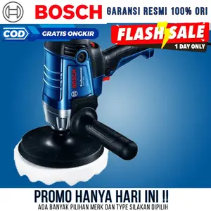 BOSCH Mesin poles garansi resmi 3thn fullset bisa untuk bor yg redy APR JAPAN ap09 mobil motor disch polisher bor tembok besi kayu 3in1 COD Body Kuat