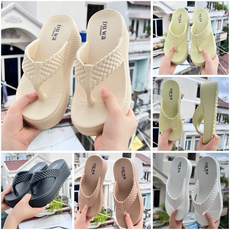Dép kẹp nữ Duwa dép xỏ ngón cao gót giá rẻ