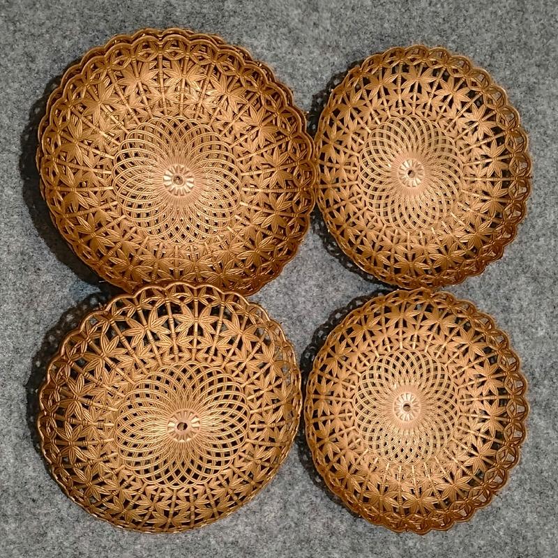 Piring Saji Plastik dengan Motif Bunga untuk Dapur - Kitchenware 0