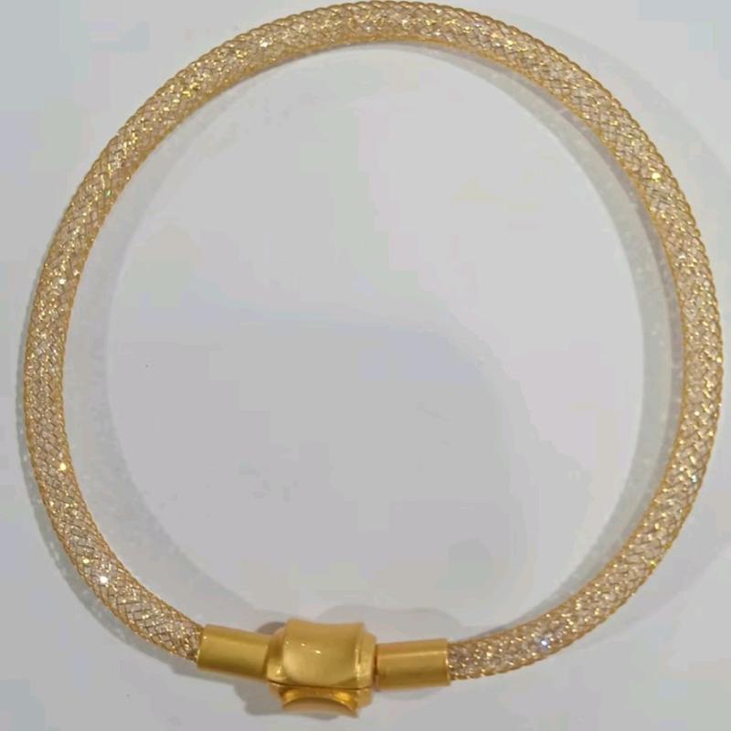 Gelang Kawat Gelang kristal Glitter Anak-anak Kunci Gold Aksesoris Costume 3