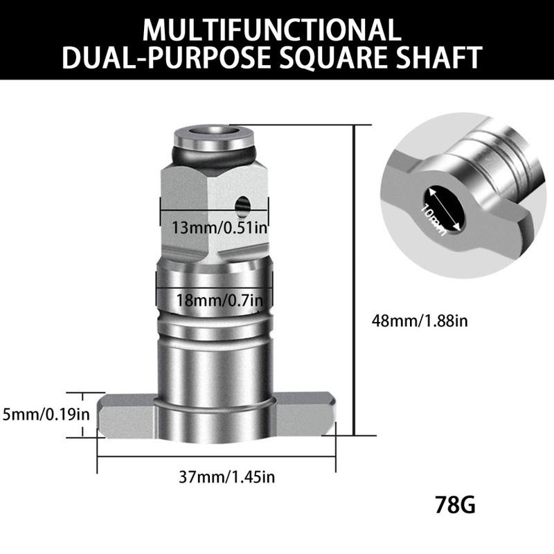 Product Introduction of 1PC 18V Electric Brushless Impact Wrench Shaft Accessories Single Dual Use Cordless Wrench Part Power Tool Accessory Drill 1