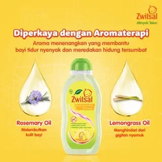 ZWITSAL BABY MINYAK TELON  PLUS 3in1 100ML 0