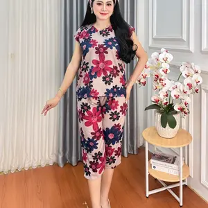 Setelan 7/8 motif casandra free bando ld 12