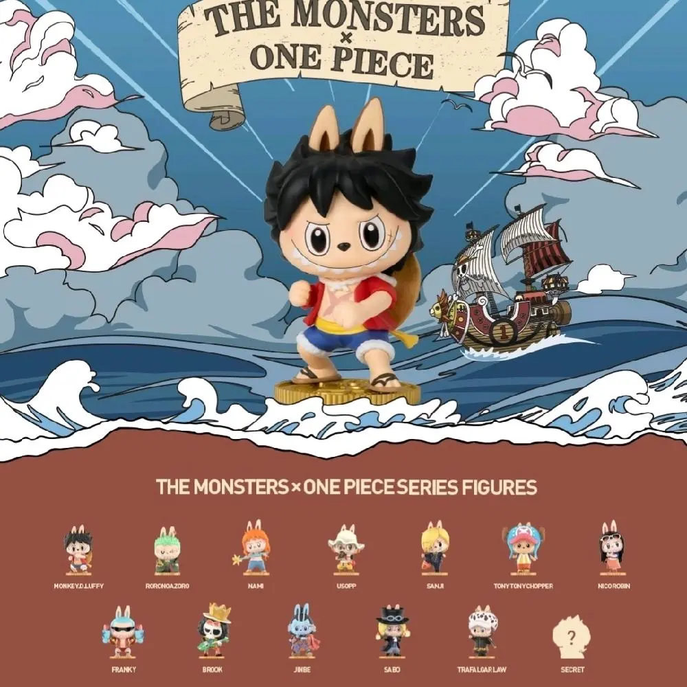 POP MART - LABUBU THE MONSTERS x ONE PIECE Series Figures Blind Box