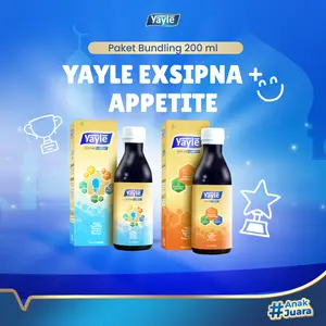 Yayle Paket Teman Belajar & Makan Yayle Exsipna & Yayle Appetite Support