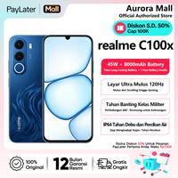 Gambar realme C100x 6/128GB 6/256GB (6GB+12GB Extended RAM) Garansi Resmi Hp Android Murah Terbaru 2026 Ori - C100x 6/128 Golden, Full Set bawaan dari Aurora Mall Phone Kota Administrasi Jakarta Utara 1 Tokopedia
