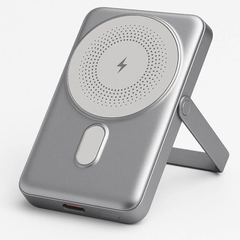  MDF-002 Sạc Dự Phòng 3 Trong 1 Đa Năng 10000mAh Hỗ Trợ MagSafe Sạc iPhone Apple Watch Tai Nghe Không Dây 15W LED Hiển Thị Pin 
