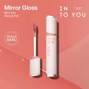 INTO YOU Glow Lip Tint Glossy Dewy Finish Tahan Lama Tidak Transfer Natural Lips